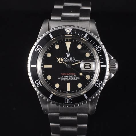 rolex red sub mark 1 dial|Rolex 1680 mark ii.